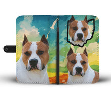 Load image into Gallery viewer, American Staffordshire Terrier Print Wallet Case-Free Shipping-OH State