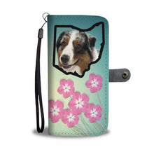 Load image into Gallery viewer, Australian Shepherd Print Wallet Case-Free Shipping-OH State