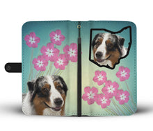 Load image into Gallery viewer, Australian Shepherd Print Wallet Case-Free Shipping-OH State