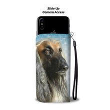 Load image into Gallery viewer, Afghan Hound Print Wallet Case-Free Shipping-OH State