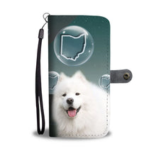 Load image into Gallery viewer, American Eskimo Dog Print Wallet Case-Free Shipping-OH State