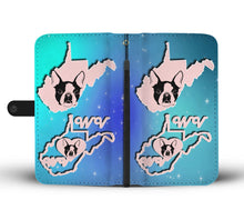 Load image into Gallery viewer, Boston Terrier Dog Art Print Wallet Case-Free Shipping-WV State