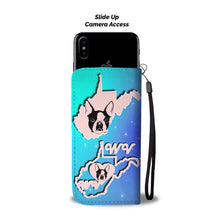 Load image into Gallery viewer, Boston Terrier Dog Art Print Wallet Case-Free Shipping-WV State