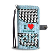 Load image into Gallery viewer, Boston Terrier Dog Love Print Wallet Case-Free Shipping-OK State