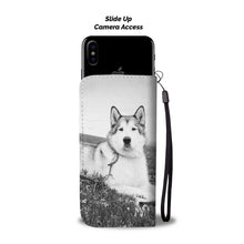 Load image into Gallery viewer, Alaskan Malamute Dog Print Wallet Case-Free Shipping-AZ State