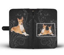 Load image into Gallery viewer, Basenji Dog Print Wallet Case-Free Shipping-CO State