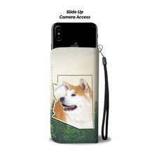 Load image into Gallery viewer, Akita Inu Print Wallet Case-Free Shipping-AZ State