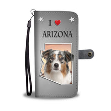Load image into Gallery viewer, Australian Shepherd Print Wallet Case-Free Shipping-AZ State