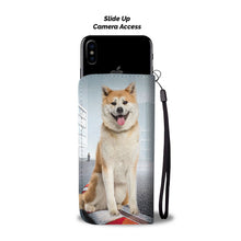 Load image into Gallery viewer, Akita Dog Print Wallet Case-Free Shipping-CO State