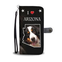 Load image into Gallery viewer, Bernese Mountain Dog Print Wallet Case-Free Shipping-AZ State