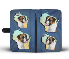Load image into Gallery viewer, Amazing Boxer Dog Print Wallet Case-Free Shipping-WI State