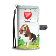 Load image into Gallery viewer, Basset Hound Print Wallet Case-Free Shipping-CO State