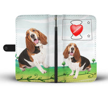Load image into Gallery viewer, Basset Hound Print Wallet Case-Free Shipping-CO State