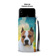 Load image into Gallery viewer, American Staffordshire Terrier Print Wallet Case-Free Shipping-CO State