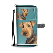 Load image into Gallery viewer, Airedale Terrier Print Wallet Case-Free Shipping-CO State