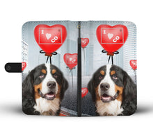 Load image into Gallery viewer, Bernese Mountain Dog Print Wallet Case-Free Shipping-CO State