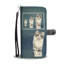 Load image into Gallery viewer, American Curl Cat Print Wallet Case-Free Shipping-CO State