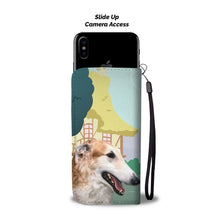Load image into Gallery viewer, Borzoi Dog Print Wallet Case-Free Shipping-CO State