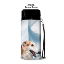 Load image into Gallery viewer, Borzoi Dog Print Wallet Case-Free Shipping-WA State
