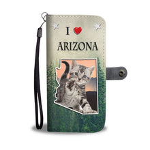 Load image into Gallery viewer, American Shorthair Cat Print Wallet Case-Free Shipping-AZ State