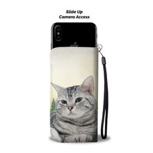Load image into Gallery viewer, American Shorthair Cat Print Wallet Case-Free Shipping-AZ State
