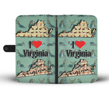 Load image into Gallery viewer, Basset Hound Dog Pattern Print Wallet Case-Free Shipping-Va State