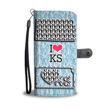 Load image into Gallery viewer, Boston Terrier Dog Pattern Print Wallet Case-Free Shipping-KS State