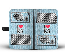 Load image into Gallery viewer, Boston Terrier Dog Pattern Print Wallet Case-Free Shipping-KS State