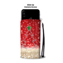 Load image into Gallery viewer, Australian Shepherd On Christmas Print Wallet Case-Free Shipping