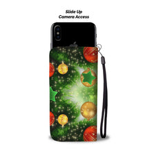 Load image into Gallery viewer, Bernese Mountain Dog On Christmas Print Wallet Case-Free Shipping