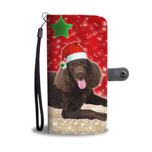 Load image into Gallery viewer, American Water Spaniel On Christmas Print Wallet Case-Free Shipping
