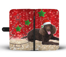 Load image into Gallery viewer, American Water Spaniel On Christmas Print Wallet Case-Free Shipping