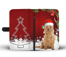 Load image into Gallery viewer, Australian Terrier On Christmas Print Wallet Case-Free Shipping