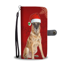 Load image into Gallery viewer, Belgian Malinois Dog On Christmas Print Wallet Case-Free Shipping