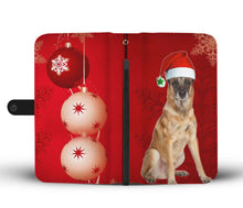 Load image into Gallery viewer, Belgian Malinois Dog On Christmas Print Wallet Case-Free Shipping