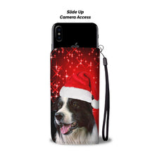 Load image into Gallery viewer, Border Collie Christmas Print Wallet Case-Free Shipping