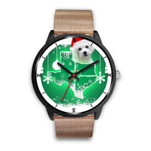 Load image into Gallery viewer, Bichon Frise Texas Christmas Special Wrist Watch-Free Shipping