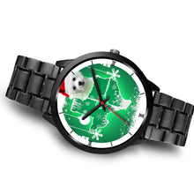 Load image into Gallery viewer, Bichon Frise Texas Christmas Special Wrist Watch-Free Shipping