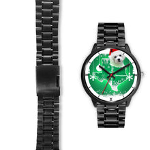 Load image into Gallery viewer, Bichon Frise Texas Christmas Special Wrist Watch-Free Shipping