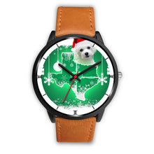 Load image into Gallery viewer, Bichon Frise Texas Christmas Special Wrist Watch-Free Shipping
