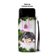 Load image into Gallery viewer, Australian Shepherd Dog Christmas Print Wallet Case-Free Shipping