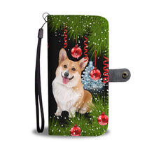 Load image into Gallery viewer, Amazing Cardigan Welsh Corgi Dog Christmas Print Wallet Case-Free Shipping