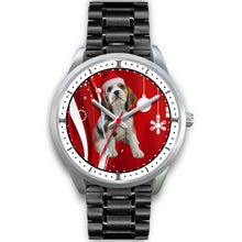 Load image into Gallery viewer, Beagle Christmas Special Wrist Watch-Free Shipping