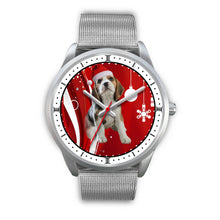 Load image into Gallery viewer, Beagle Christmas Special Wrist Watch-Free Shipping