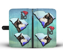 Load image into Gallery viewer, Amazing Siberian Husky Print Wallet Case-Free Shipping-SC State