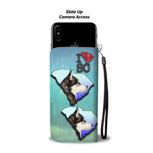 Load image into Gallery viewer, Amazing Siberian Husky Print Wallet Case-Free Shipping-SC State