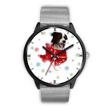 Load image into Gallery viewer, Border Collie Texas Christmas Special Wrist Watch-Free Shipping