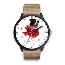 Load image into Gallery viewer, Border Collie Texas Christmas Special Wrist Watch-Free Shipping