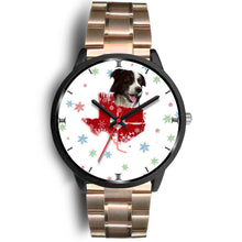 Load image into Gallery viewer, Border Collie Texas Christmas Special Wrist Watch-Free Shipping