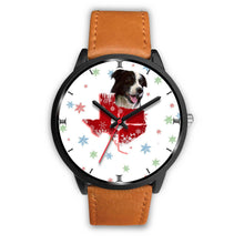 Load image into Gallery viewer, Border Collie Texas Christmas Special Wrist Watch-Free Shipping